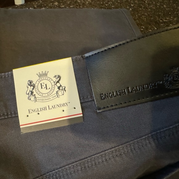 New with Tags, Men’s English Laundry 32x30 Gray Pants - Picture 5 of 7